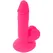 Diversia Fleksibilni Vibracioni Model Roze 17cm sa Usisnom Čašom i Daljinskim Upravljanjem