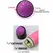 Baile Colorful Vibe Roze 23,3 cm – Fleksibilni Vibrirajući Model, Multi-Speed