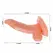 Baile Super Rota Fleksibilni Intimni Model sa Usisnom Osnovom 15 cm Bež