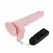 Baile Super Vibro Dong V Intimate Machine with Suction, 20.5 cm, Beige