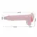 Baile Super Vibro Dong V Intimate Machine with Suction, 20.5 cm, Beige