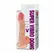 Baile Super Vibro Dong V Intimate Machine with Suction, 20.5 cm, Beige