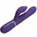Pretty Love Zalin 4-in-1 Rabbit Vibrator Pearls, Dual Motors, Purple