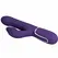 Pretty Love Zalin 4-in-1 Rabbit Vibrator Pearls, Dual Motors, Purple