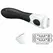 Pretty Love Elemental G-Spot Vibrator 30 Modes Black Silicone 21cm