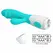 Pretty Love Snappy Dual-Action Vibrating Device Aqua Green Silicone