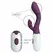 Pretty Love Brighty Dual Vibrating System Silicone Purple 210mm