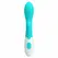 Pretty Love Brighty Dual-Action Aqua Green Silicone Vibrator 21cm