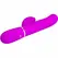 Pretty Love Perlita Violet - 3-u-1 intimni wellness uređaj, Vodootporan, USB