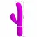 Pretty Love Perlita Violet - 3-u-1 intimni wellness uređaj, Vodootporan, USB