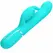 Pretty Love Coale Aqua Green Dual-Motor Intimate System with Beads