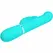 Pretty Love Coale Aqua Green Dual-Motor Intimate System with Beads