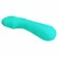Pretty Love Cetus Fleksibilni silikonski vibrator Aqua Green USB 12 režima