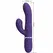 Pretty Love Višenamenski G-Spot vibrator Purple USB Punjiv 29cm