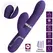 Pretty Love Višenamenski G-Spot vibrator Purple USB Punjiv 29cm