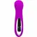 Pretty Love Hiram Silicone Wand - 30 Modes, USB Rechargeable, Purple