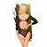 Penthouse Under My Spell Teddy XL – geometrijski bodi, crni