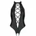 PASSION Nancy eko kožni body L/XL – moderan strappy dizajn