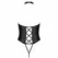 PASSION Nancy eko kožni body L/XL – moderan strappy dizajn