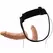 Baile Ultra Passionate Double Model with Adjustable Harness, Natural, TPR