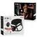 Fetish Submissive Cyberstrap L - Harness Set with WATCHME Remote System, 22.5cm