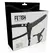 Fetish Submissive Silikonski Strap-On Sistem Crna 15 cm, 10 Režima Vibracije