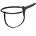 Fetish Submissive Silikonski Strap-On Sistem Crna 15 cm, 10 Režima Vibracije