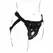 Get Real Pleasure Pojas Crni - Podesivi Sistem Udobnosti, 3 Silikonska Prstena