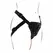 Get Real Podesivi Strap-On Pojas Crni - Univerzalno Prijanjanje, 3 Silikonska Prstena
