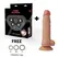 CYBERSILICOK Jude Liquid Silicone Intimni Sistem 18 cm + 3 Prstena Set