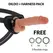 CYBERSILICOCK Magnus Liquid Silicone Intimate Harness Set 20.5 cm Beige