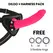 Delta Club Silikonski Strap-On Set Pink 20 cm x 4 cm Podesivi Pojas