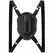 Pretty Love Carter Adjustable Vibrating Intimate Harness, 12 Modes, USB, Black