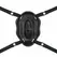 Pretty Love Carter Adjustable Vibrating Intimate Harness, 12 Modes, USB, Black