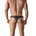 ANAIS MEN ARES Black Leather & Mesh Thong 3XL - Premium Fit Underwear