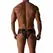 ANAIS MEN Ares String III S Black Mesh Thong - Breathable Comfort Fit