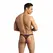 ANAIS Men CHILL String S - Black Mesh Thong with Colorful Print