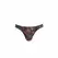 ANAIS Men CHILL String S - Black Mesh Thong with Colorful Print
