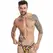 ANAIS MEN Banana Print Lycra Thong XL - Soft Elastic Waistband