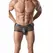 ANAIS MEN ARES Boxer Briefs M - Black Mesh, Sporty European Design