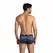 ANAIS MEN Naval Boxer XL Navy Blue Satin-Stripe Athletic Underwear