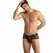 ANAIS MEN CHILL Briefs S - Sporty Fit, Black Mesh, Tropical Print