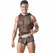 ANAIS MEN Ares Mesh Hooded T-Shirt Black S - Fitted Polyamide Top