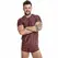 Anais Men Tribal T-Shirt L Crvena mikrofibra sa zivotinjskim dezenom
