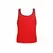 ANAIS Men SOUL Top XL Crvena mikrofibra bez rukava atletski kroj