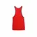 ANAIS Men SOUL Top XL Crvena mikrofibra bez rukava atletski kroj