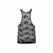 ANAIS Romance Men’s Lace Top S Black - Floral Pattern, Sleeveless Fit