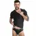 Anais Men Petrol Mikrofiber Majica XL - Mekano Pristajanje Uz Telo, Crna