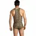 ANAIS MEN Mercury Top L - Microfiber Briefs with Animal Print, Size L