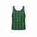 ANAIS MEN Magic Top XL Green & Black Lycra Checkered Briefs